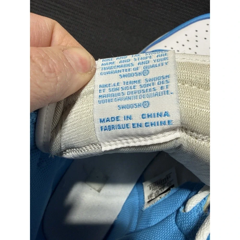 Nike Air Jordan 1 Retro High OG UNC 2015 555088-117 Men's Size 11.5 Powder Blue